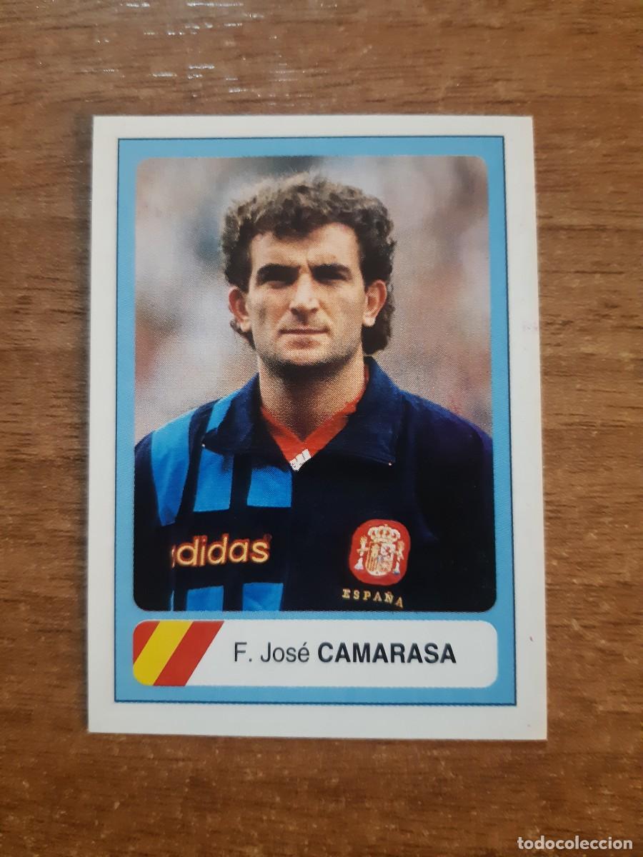 Cartes &agrave; collectionner de Football: N&deg;167 F.JOS&Eacute; CAMARASA (ESPA&Ntilde;A) MUNDIAL USA 94 ED. ESTADIO 1994. NUNCA PEGADO, SIN PEGAR