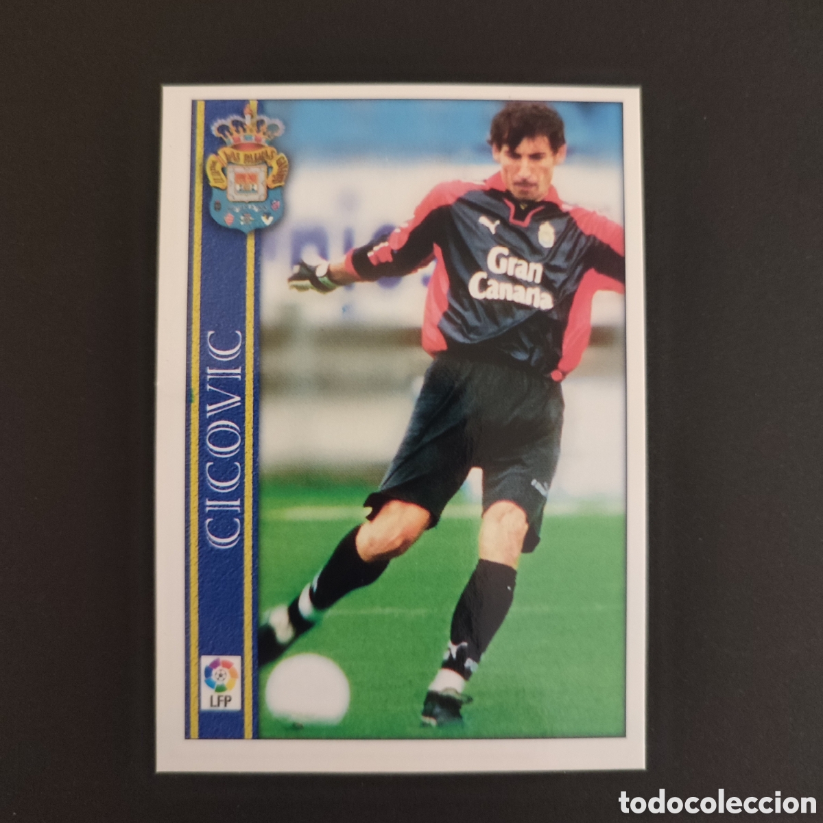 Figurine di Calcio: ERROR 361 CICOVIC (U.D LAS PALMAS) VERSION SIN INTERNACIONAL, MUNDICROMO FICHAS LIGA 2000 2001
