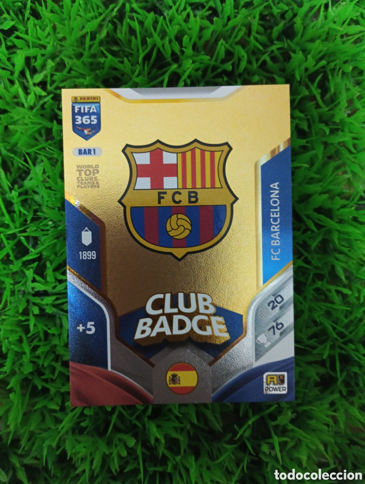 Cromos de F&uacute;tbol: Escudo Barcelona Adrenalyn 2026 Fifa 365 # BAR 1