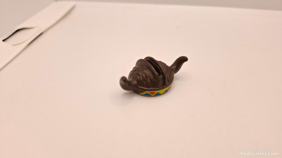 Cromos de F&uacute;tbol: PLAYMOBIL CASCO MEDIEVAL VIKINGO GUERRERO INDIO