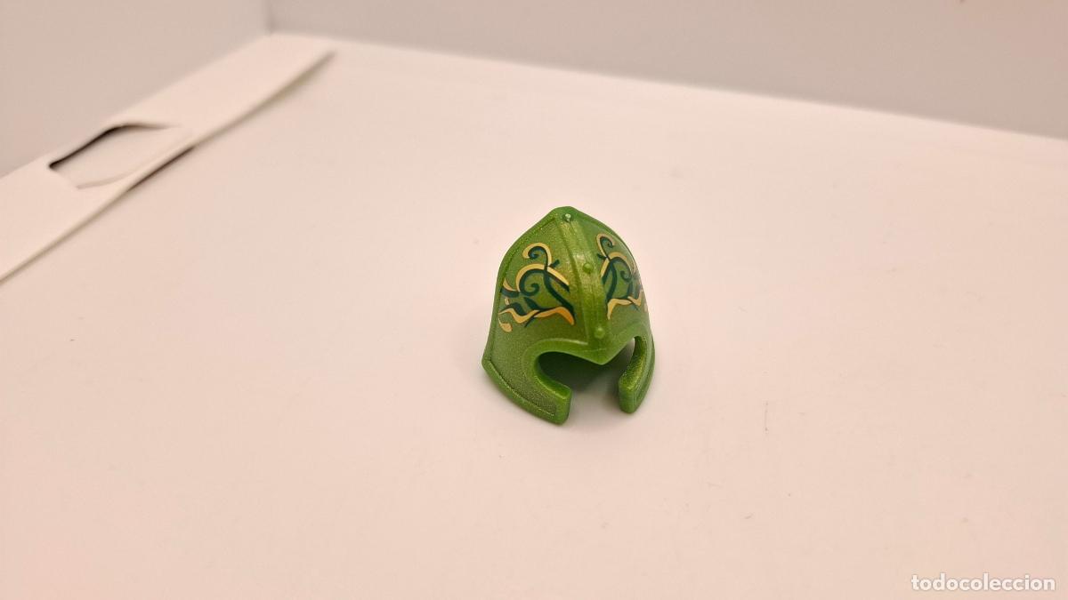 Fu&szlig;ball-Sticker: PLAYMOBIL CASCO MEDIEVAL VIKINGO GUERRERO INDIO