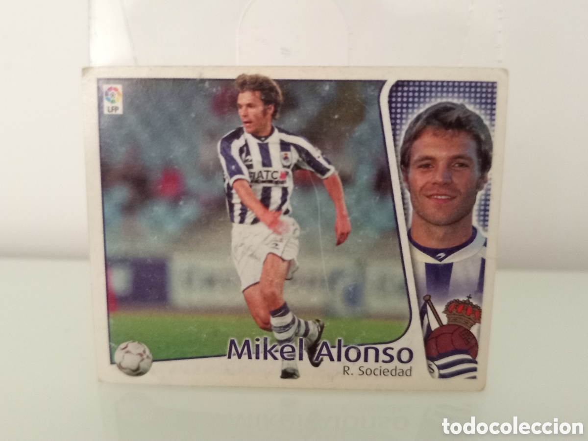 Cromos de F&uacute;tbol: ❇️ CROMO ⚽ MIKEL ALONSO REAL SOCIEDAD 04 05 2004 2005 LIGA ESTE SIN PEGAR ❇️