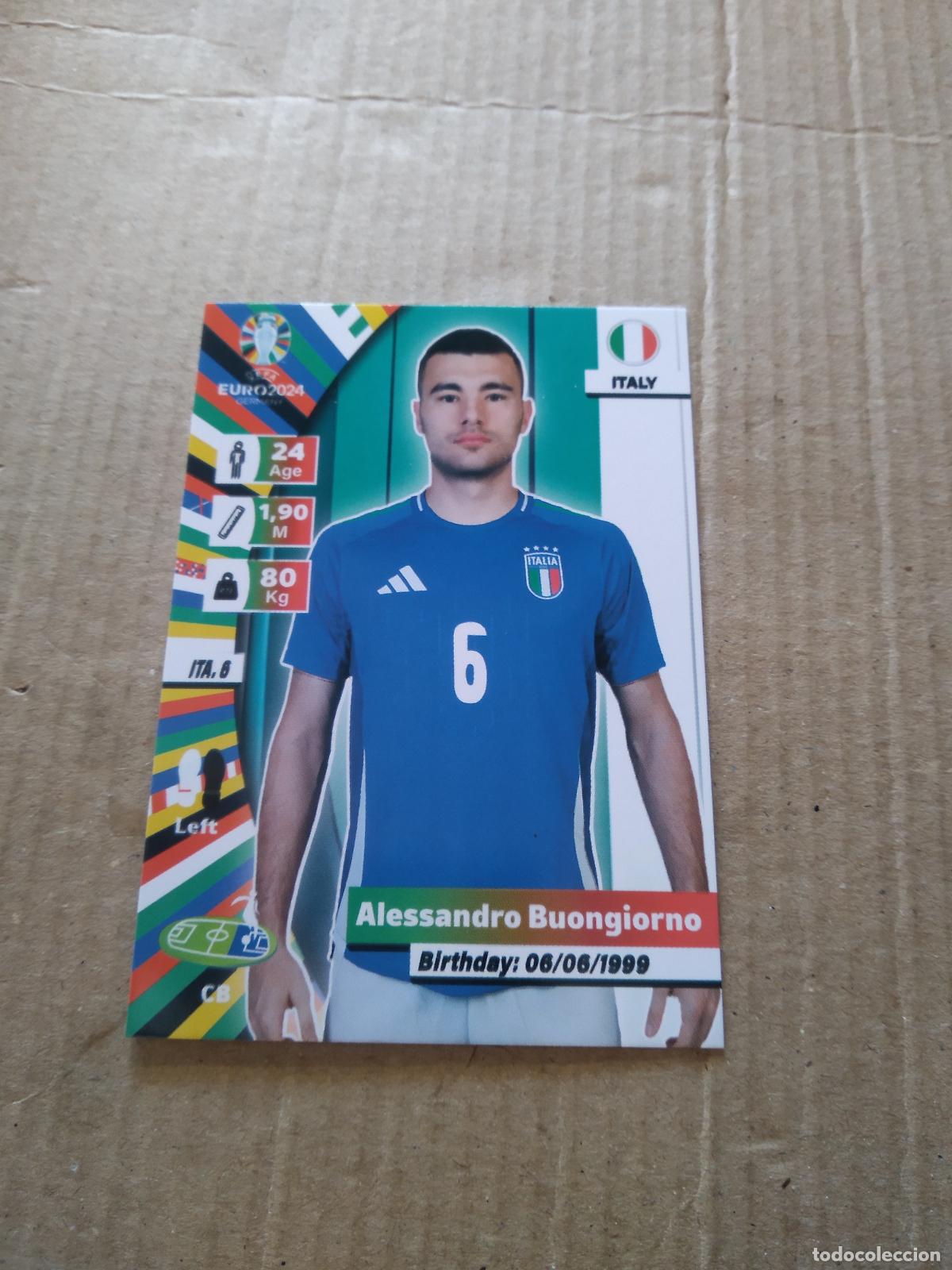 Cromos de F&uacute;tbol: ITA 6 ALESSANDRO BUONGIORNO ITALIA CROMO FUTBOL EURO 2024 EUROCOPA FLASH EDITION