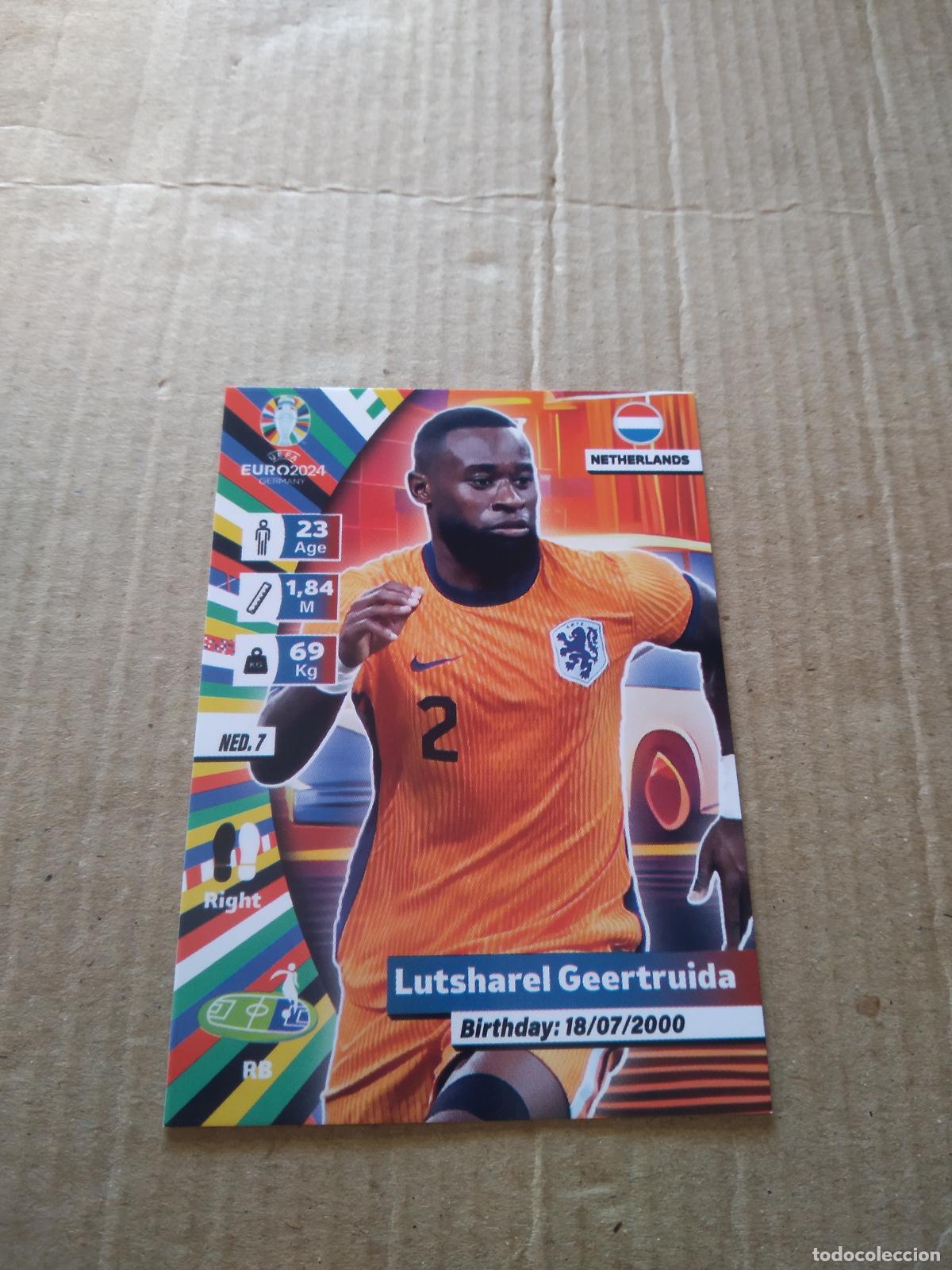 Cromos de F&uacute;tbol: NED 7 GEERTRUIDA PAISES BAJOS CROMO FUTBOL EURO 2024 EUROCOPA FLASH EDITION