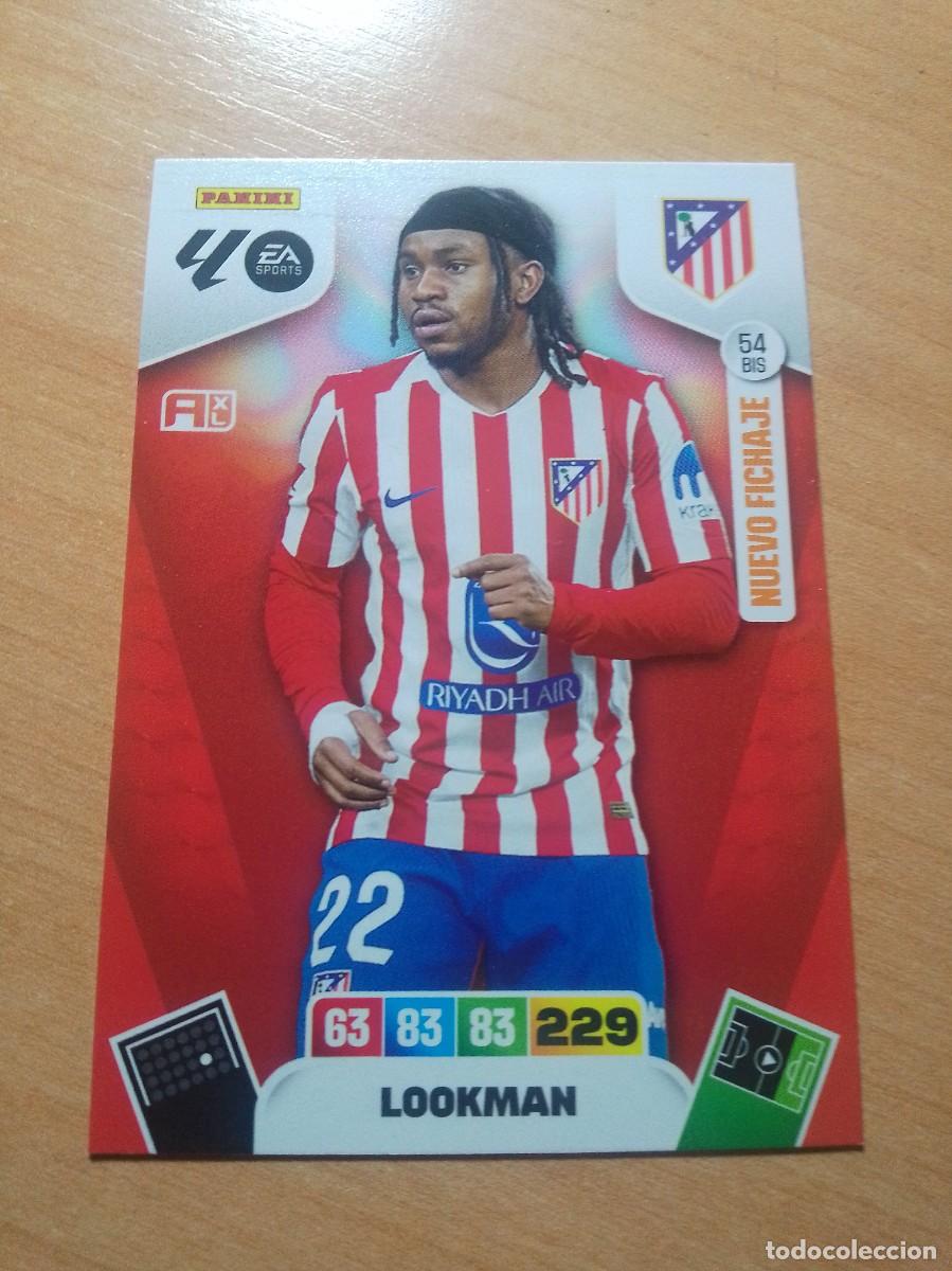 Figurine di Calcio: 54 BIS LOOKMAN ATL&Eacute;TICO DE MADRID 25 26 ADRENALYN XL 2025 2026