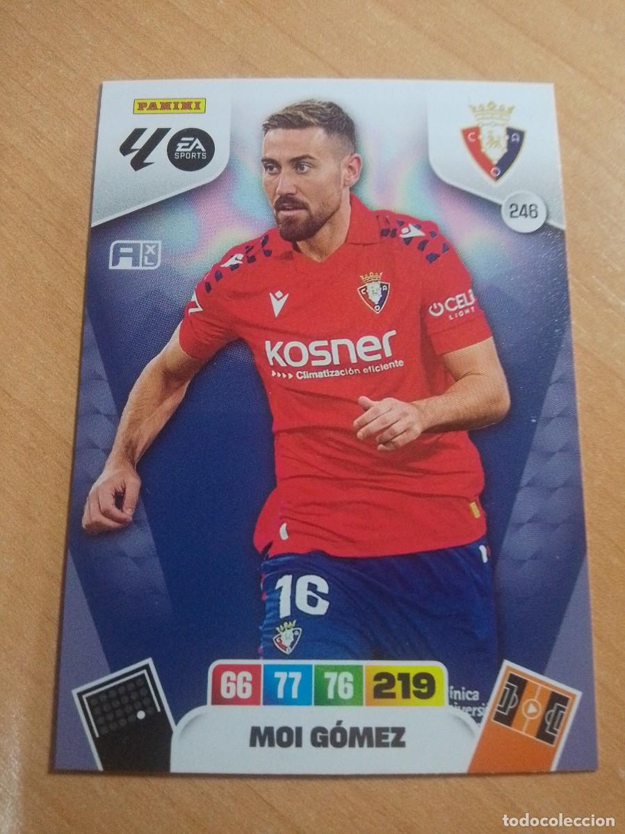 Cromos de F&uacute;tbol: 246 MOI G&Oacute;MEZ DEL OSASUNA 25 26 ADRENALYN XL 2025 2026 NUEVO