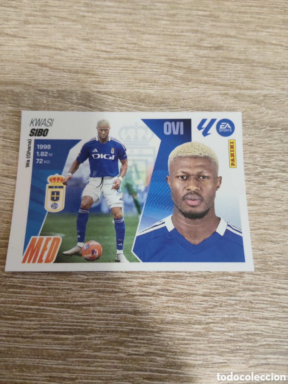 Cromos de F&uacute;tbol: Sibo Oviedo liga 2025 2026 25 26 ediciones este