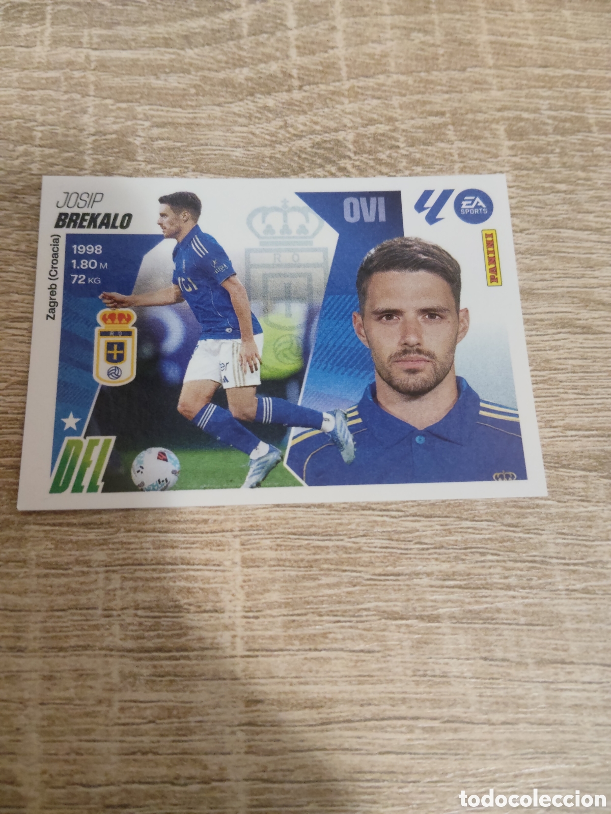 Cromos de F&uacute;tbol: Brekalo coloca Oviedo liga 2025 2026 25 26 ediciones este