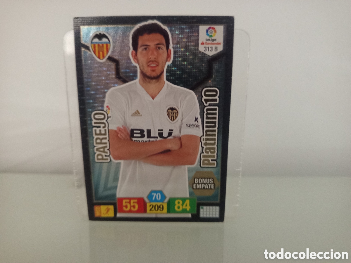 Cromos de F&uacute;tbol: ❇️ CROMO ⚽ PAREJO VALENCIA 313 B PLATINUM 10 2018 2019 18 19 ADRENALYN XL LA LIGA SANTANDER ❇️