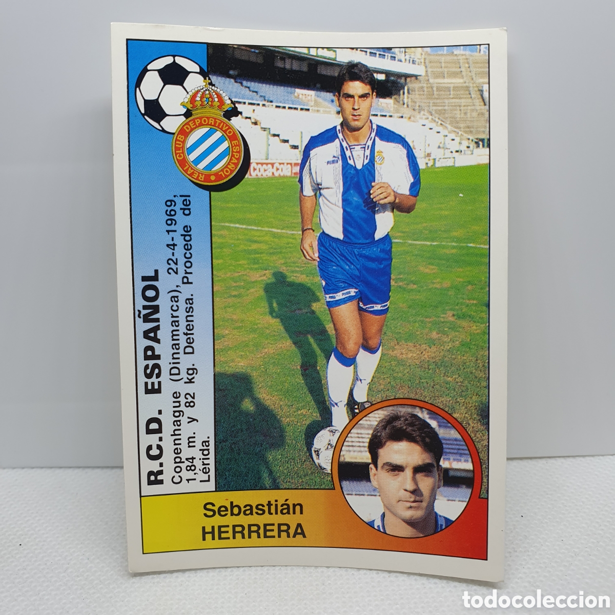 Fu&szlig;ball-Sticker: ⚽️ CROMO DE FUTBOL HERRERA ESPA&Ntilde;OL LIGA 94-95 BAR&Ccedil;A PANINI ALBUM - ESTAMPAS ADHESIVAS - CARTAS -CARD