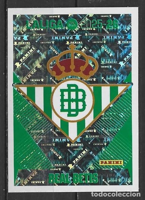Figurine di Calcio: Liga este 25/26 - Escudo - N&ordm; 1 - Real Betis