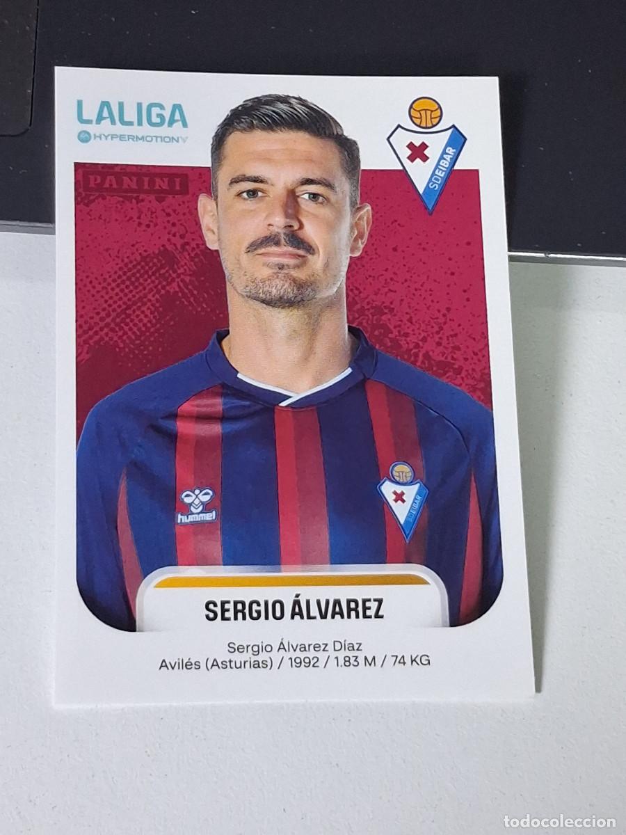 Figurine di Calcio: A3 204 SERGIO ALVAREZ EIBAR HYPER SHOW HYPERMOTION 2 SEGUNDA DIVISION LIGA 2025/2026 25 26