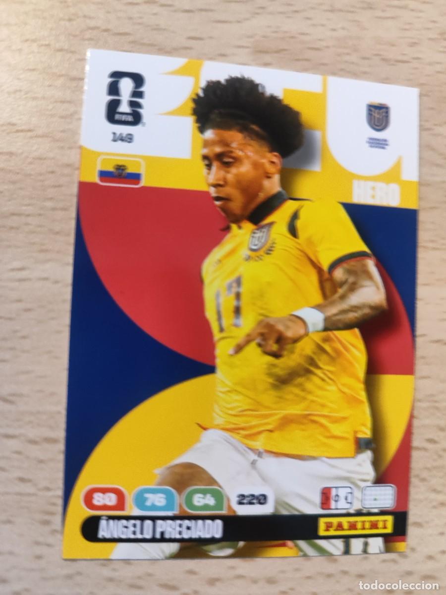 Fu&szlig;ball-Sticker: 149 WORLD CUP 2026 &Aacute;NGELO PRECIADO ECUADOR HERO ADRENALYN MUNDIAL PANINI 26