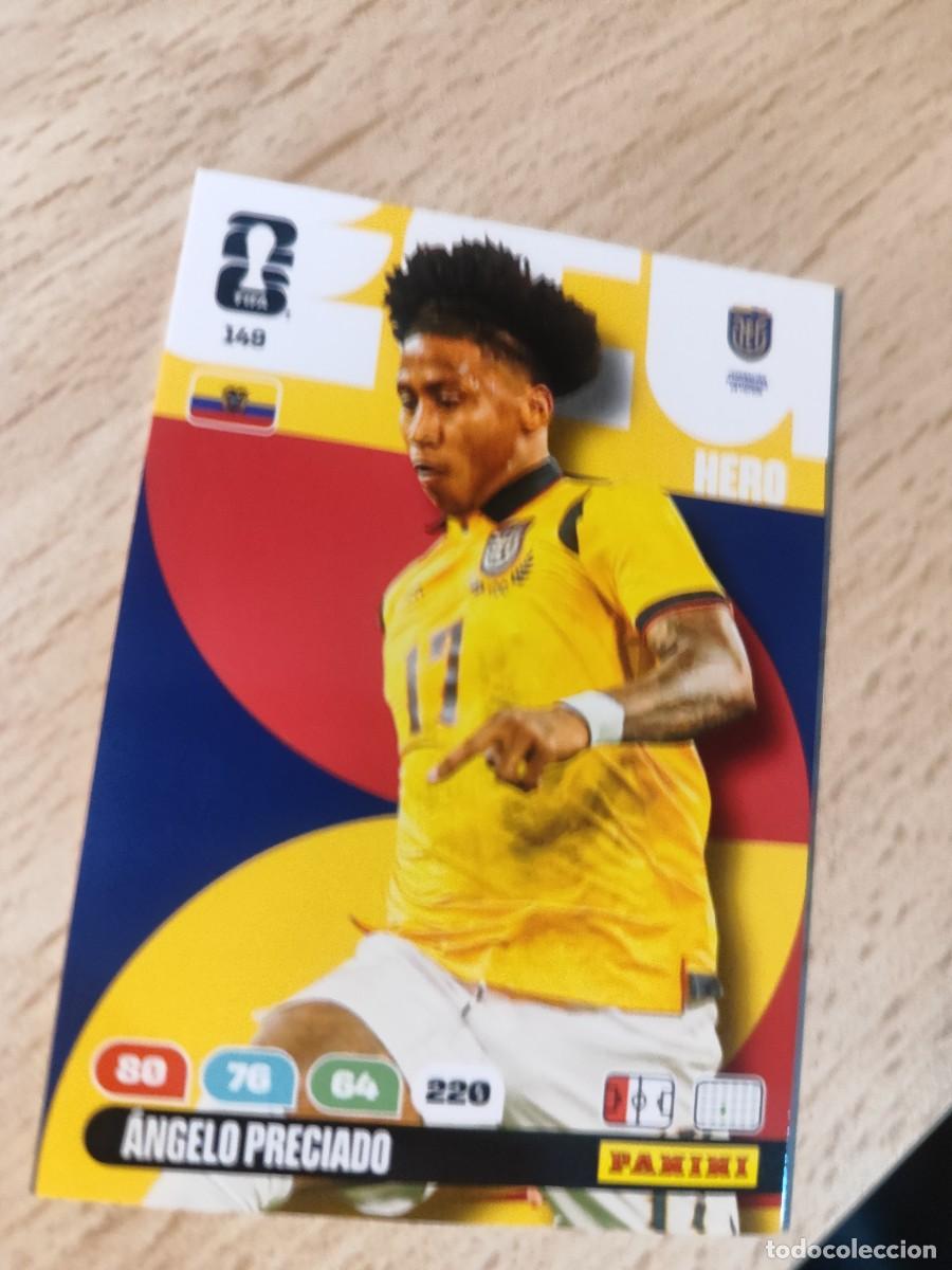 Fu&szlig;ball-Sticker: 149 WORLD CUP 2026 &Aacute;NGELO PRECIADO ECUADOR HERO ADRENALYN MUNDIAL PANINI 26