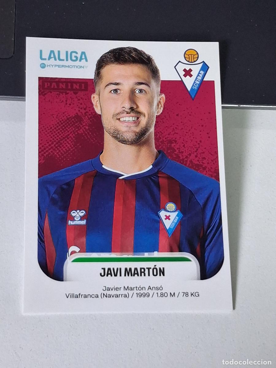 Fu&szlig;ball-Sticker: A3 209 JAVI MARTON EIBAR HYPER SHOW HYPERMOTION 2 SEGUNDA DIVISION LIGA 2025/2026 25 26