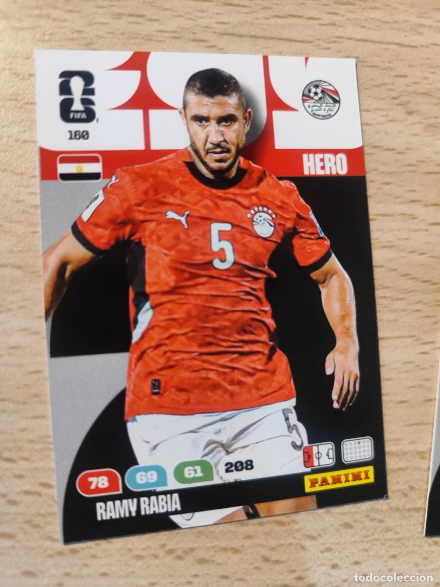 Figurine di Calcio: 160 WORLD CUP 2026 RAMY RABIA EGIPTO HERO ADRENALYN MUNDIAL PANINI 26