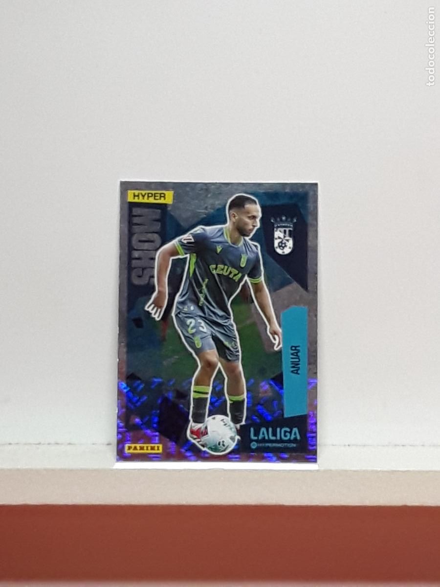 Cromos de F&uacute;tbol: LALIGA HYPERMOTION 2025 2026 25 26 ALBUM PANINI LIGA N 422 CEUTA SHOW ANUAR