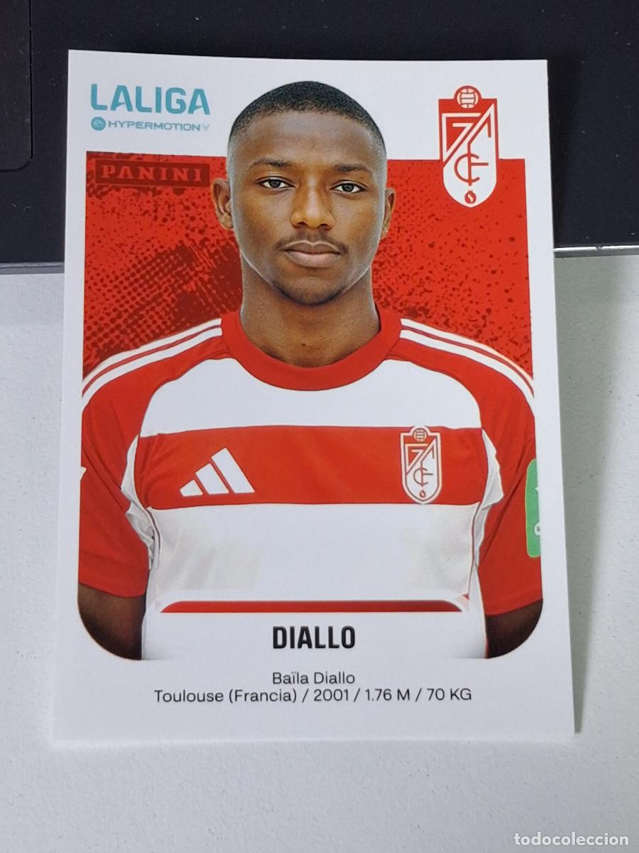 Cartes &agrave; collectionner de Football: A3 219 DIALLO GRANADA HYPER SHOW HYPERMOTION 2 SEGUNDA DIVISION LIGA 2025/2026 25 26