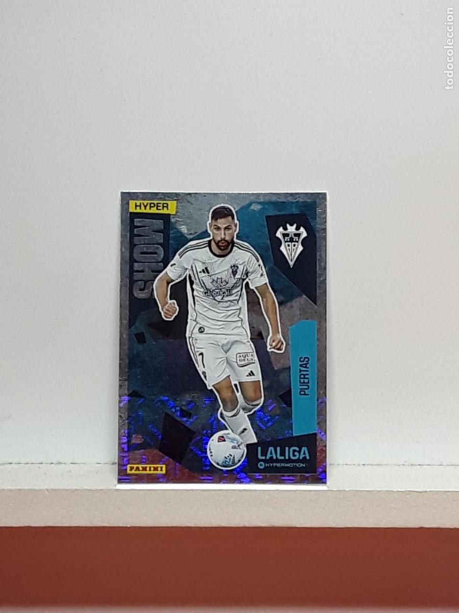Football Stickers: LALIGA HYPERMOTION 2025 2026 25 26 ALBUM PANINI LIGA N 432 ALBACETE SHOW PUERTAS