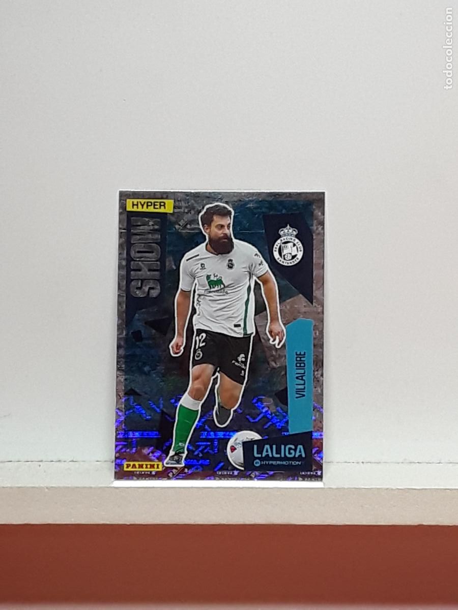 Cromos de F&uacute;tbol: LALIGA HYPERMOTION 2025 2026 25 26 ALBUM PANINI LIGA N 436 RACING SANTANDER SHOW VILLALIBRE