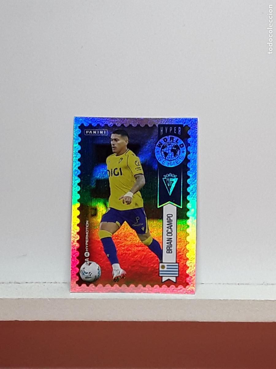 Cromos de F&uacute;tbol: LALIGA HYPERMOTION 2025 2026 25 26 ALBUM PANINI LIGA N 440 CADIZ WORLD SERIE BRIAN OCAMPO
