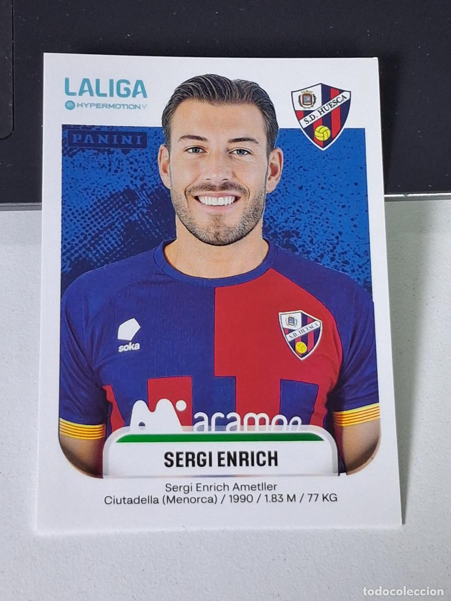 Cromos de Futebol: A3 248 SERGI ENRICH HUESCA HYPER SHOW HYPERMOTION 2 SEGUNDA DIVISION LIGA 2025/2026 25 26