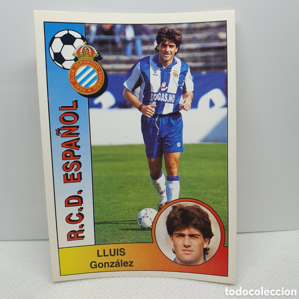 Fu&szlig;ball-Sticker: ⚽️ CROMO DE FUTBOL LUIS ESPA&Ntilde;OL LIGA 94-95 BAR&Ccedil;A PANINI ALBUM - ESTAMPAS ADHESIVAS - CARTAS -TARJETA