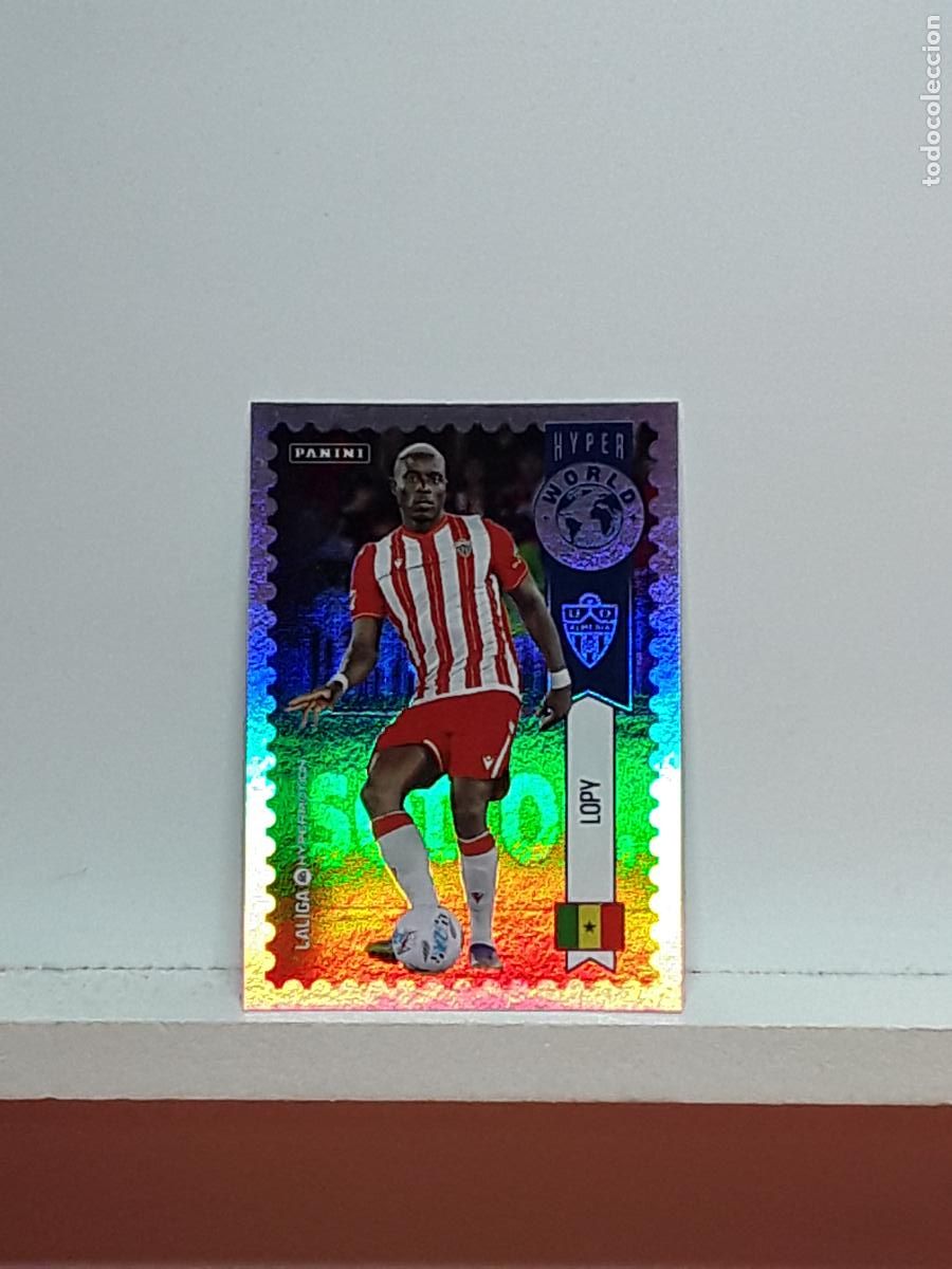 Fu&szlig;ball-Sticker: LALIGA HYPERMOTION 2025 2026 25 26 ALBUM PANINI LIGA N 449 ALMERIA WORLD SERIE LOPY