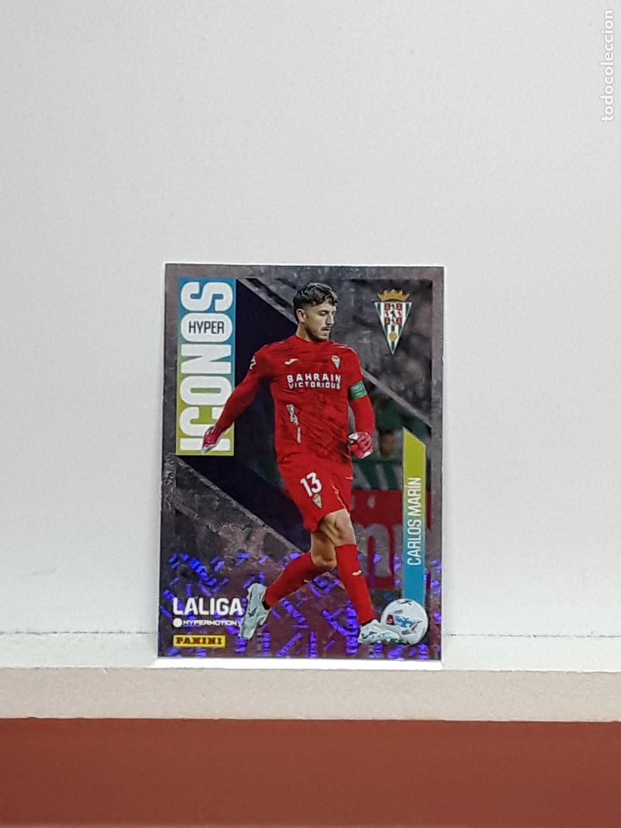 Cromos de F&uacute;tbol: LALIGA HYPERMOTION 2025 2026 25 26 ALBUM PANINI LIGA N 458 CORDOBA ICONOS CARLOS MARIN