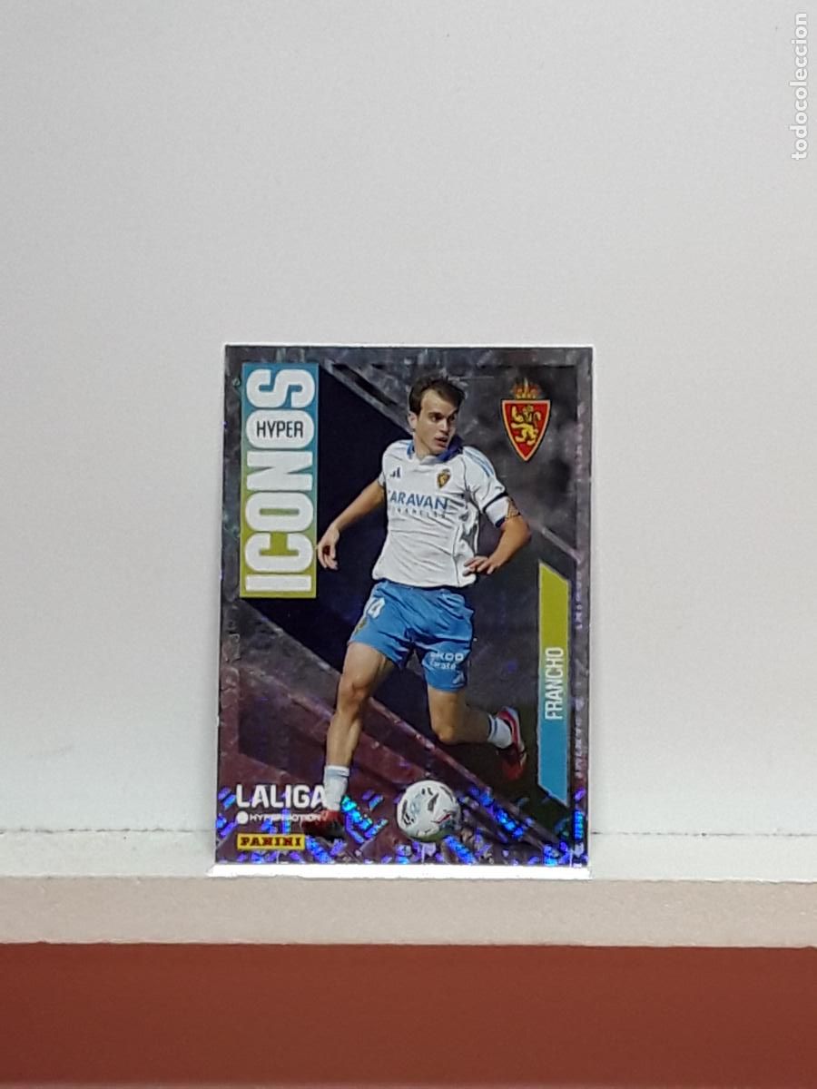 Cromos de F&uacute;tbol: LALIGA HYPERMOTION 2025 2026 25 26 ALBUM PANINI LIGA N 460 ZARAGOZA ICONOS FRANCHO