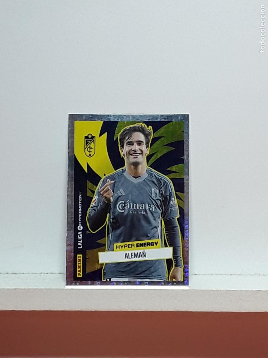 Cromos de F&uacute;tbol: LALIGA HYPERMOTION 2025 2026 25 26 ALBUM PANINI LIGA N 467 GRANADA ENERGY ALEMA&Ntilde;