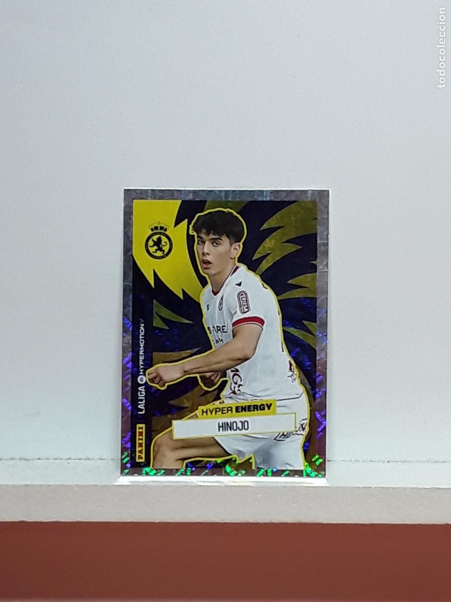 Cromos de F&uacute;tbol: LALIGA HYPERMOTION 2025 2026 25 26 ALBUM PANINI LIGA N 468 CULTURAL ENERGY HINOJO