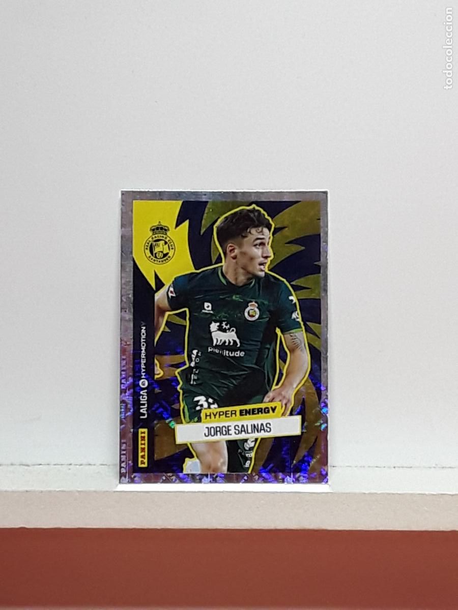 Cromos de F&uacute;tbol: LALIGA HYPERMOTION 2025 2026 25 26 ALBUM PANINI LIGA N 470 RACING SANTANDER ENERGY JORGE SALINAS