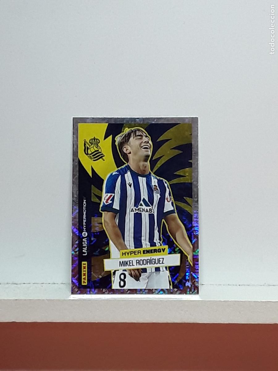 Cromos de F&uacute;tbol: LALIGA HYPERMOTION 2025 2026 25 26 ALBUM PANINI LIGA N 472 REAL SOCIEDAD ENERGY MIKEL RODRIGUEZ