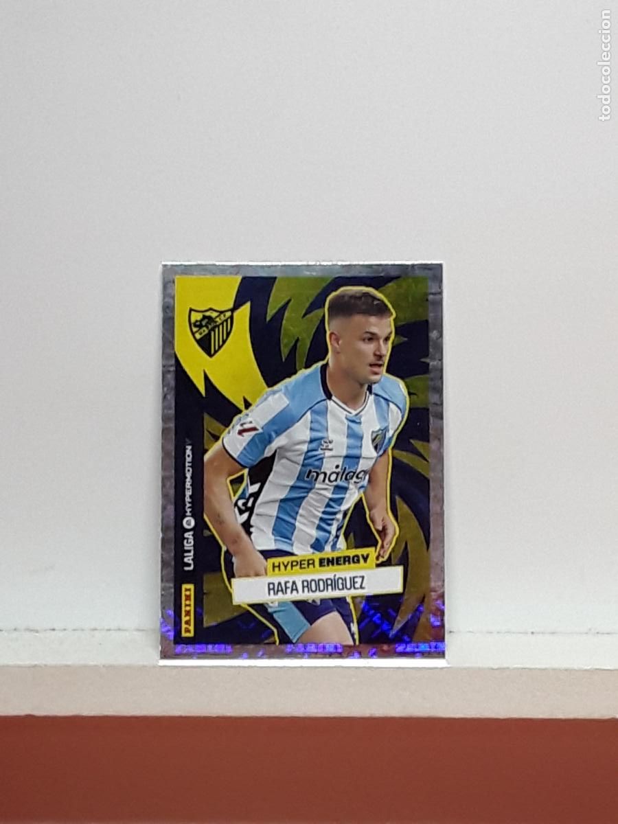 Cromos de F&uacute;tbol: LALIGA HYPERMOTION 2025 2026 25 26 ALBUM PANINI LIGA N 473 MALAGA ENERGY RAFA RODRIGUEZ