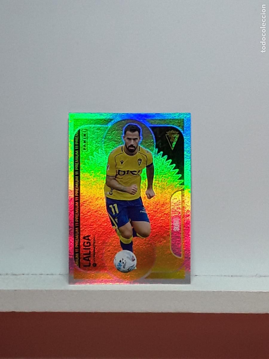 Cromos de F&uacute;tbol: LALIGA HYPERMOTION 2025 2026 25 26 ALBUM PANINI LIGA N CADIZ PREMIUM SUSO