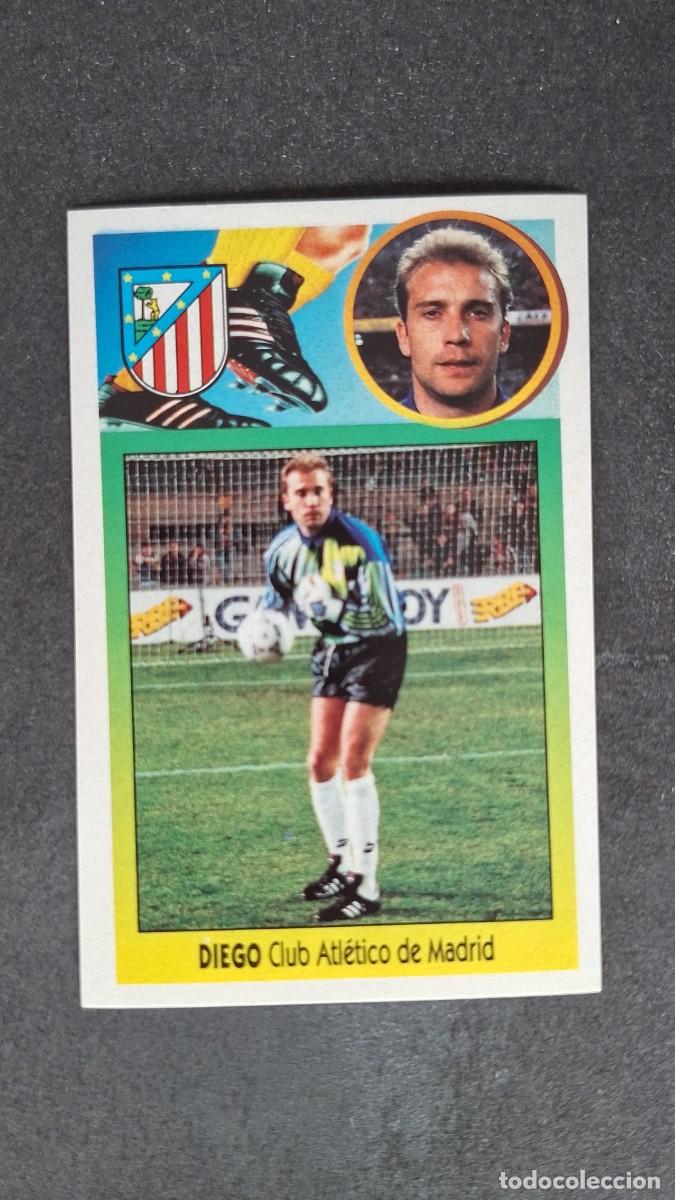 Football Stickers: L4 DIEGO ATLETICO DE MADRID ADHESIVO LIGA ESTE 1993 1994 93 94 NUNCA PEGADO SIN PEGAR