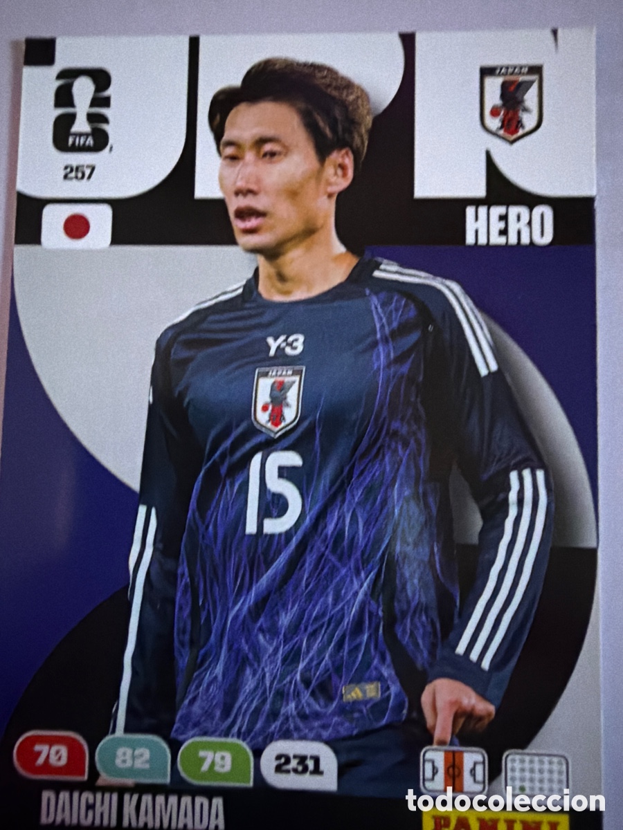 Cromos de F&uacute;tbol: 257.- DAICHI KAMADA (JAPON) ADRENALYN XL MUNDIAL 2026 (PANINI)