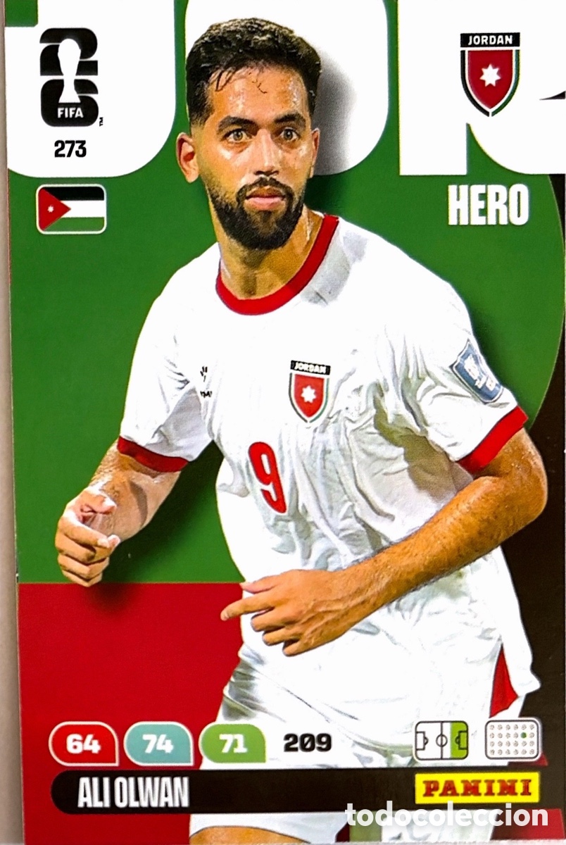 Cromos de F&uacute;tbol: 273.- ALI OLWAN (JORDANIA) ADRENALYN XL MUNDIAL 2026 (PANINI)