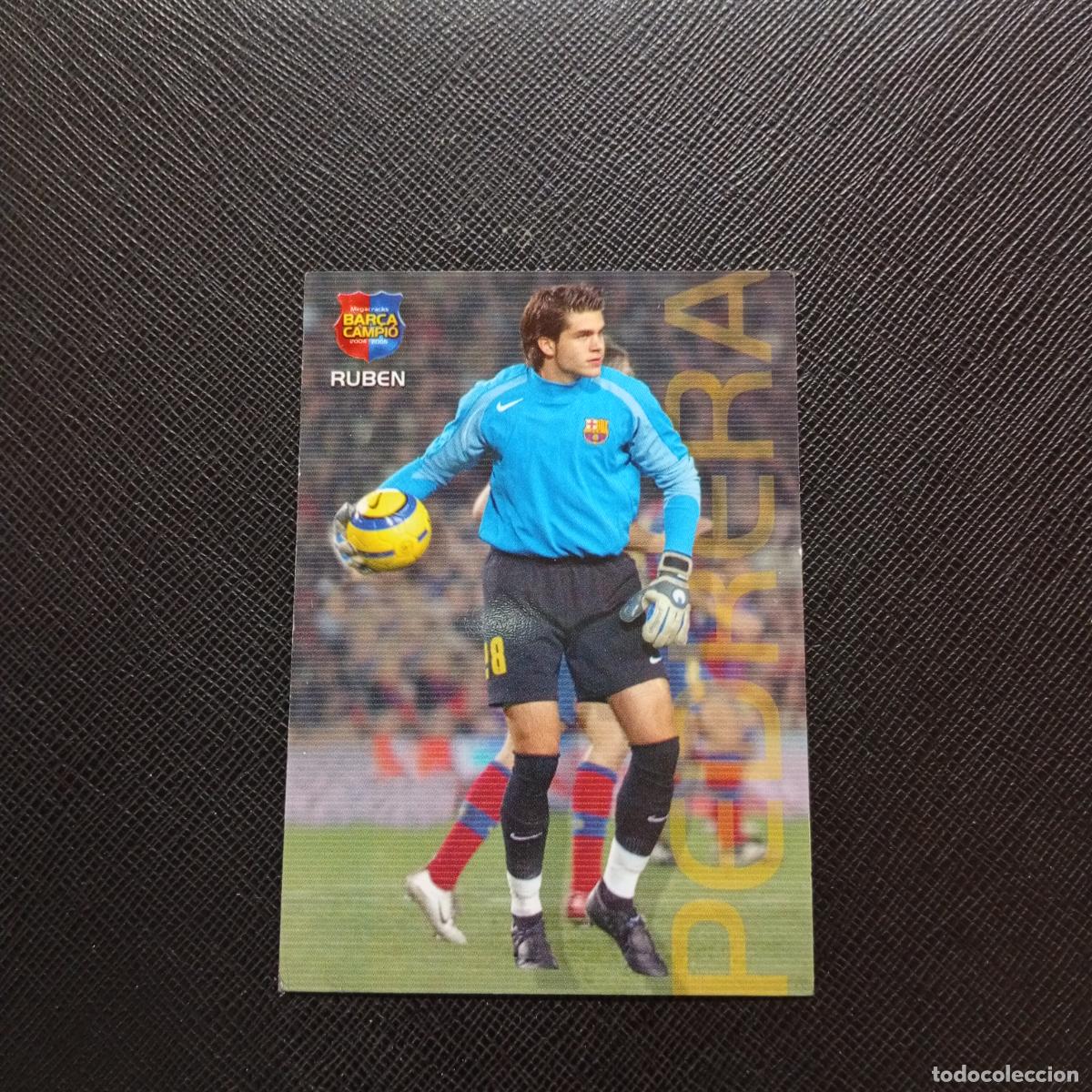 Cromos de F&uacute;tbol: 118 RUBEN BARCELONA PANINI MEGACRACKS CAMPIO BARCA 04 05 FUTBOL 2004 2005 - A131 PG28