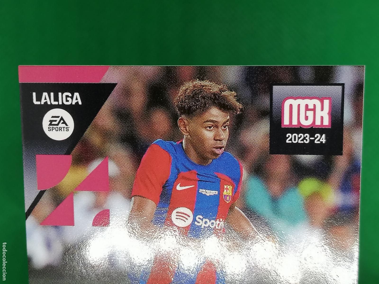 Cromos de F&uacute;tbol: 108 BIS 108BIS LAMINE YAMAL BARCELONA ROOKIE ⚽ PANINI LIGA MEGACRACKS 2023 2024 23 24 ⚽