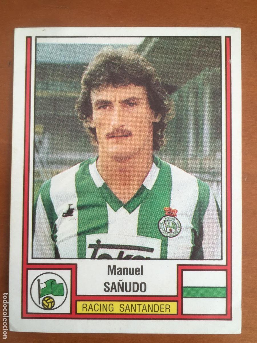 Cromos de F&uacute;tbol: sa&ntilde;udo racing santander futbol 83 panini panrico cromo n&ordm; 223 nunca pegado nuevo de sobre