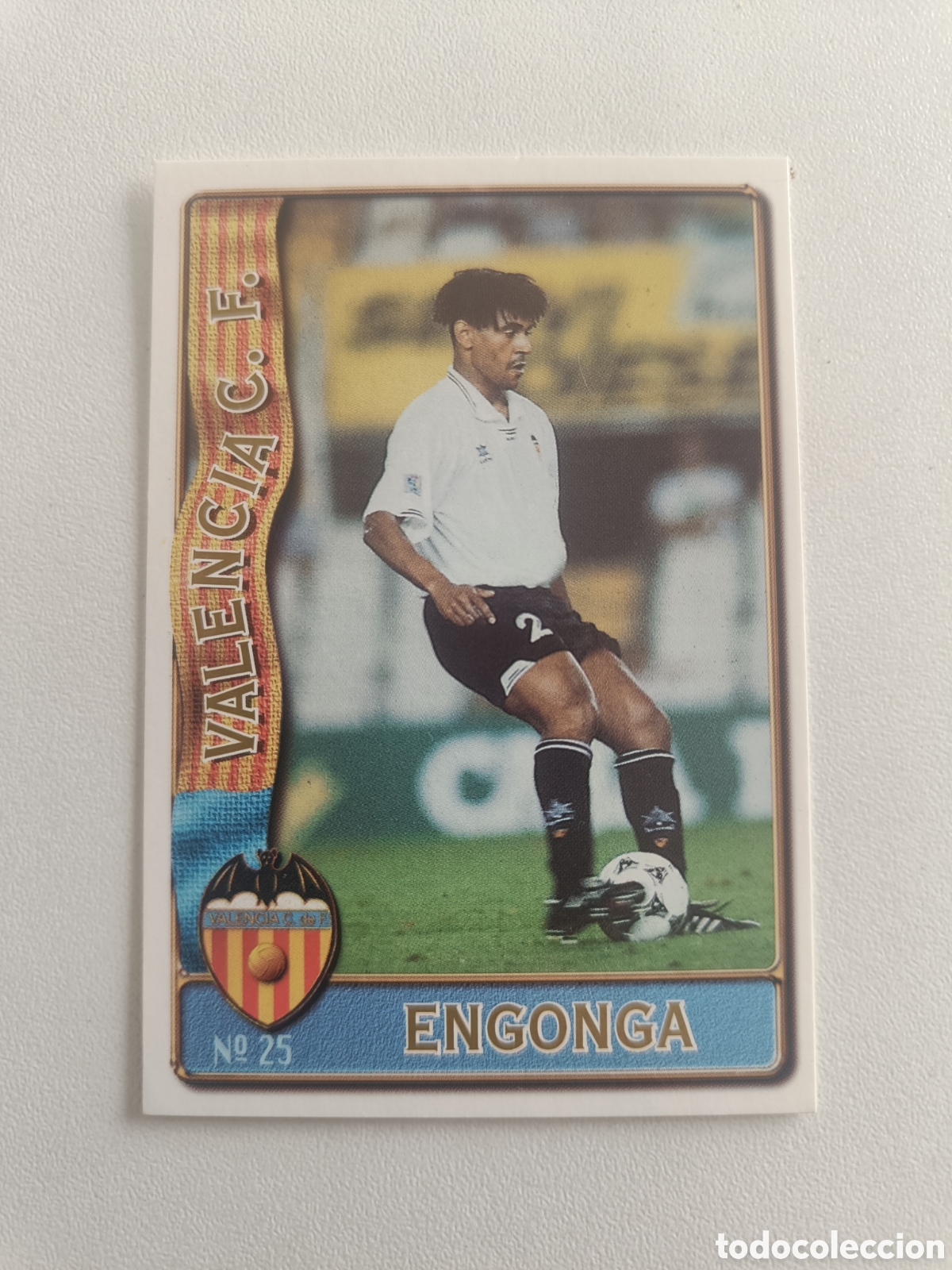 Cromos de F&uacute;tbol: Fichas liga 96 97 mundicromo engonga valencia 25