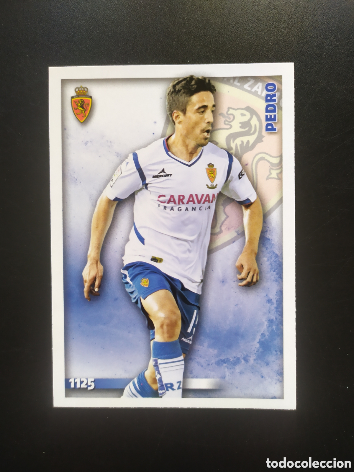 Cromos de F&uacute;tbol: Mundicromo fichas Liga 2014 2015 14 15 Pedro n&deg; 1125 Real Zaragoza