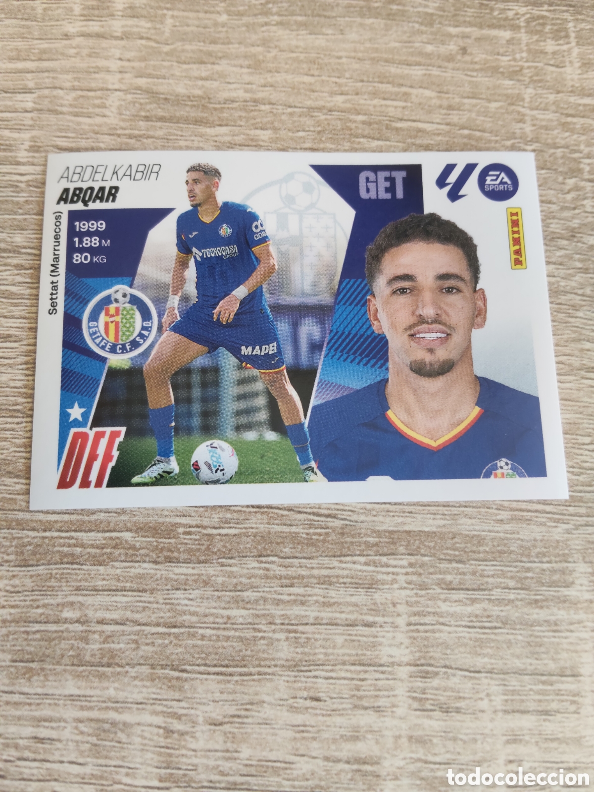 Cromos de F&uacute;tbol: Abqar coloca Getafe liga 2025 2026 25 26 ediciones este