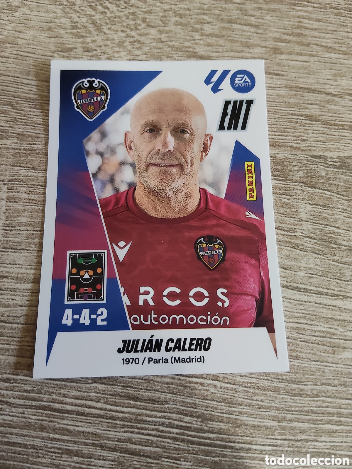 Cromos de F&uacute;tbol: Juli&aacute;n Calero Levante liga 2025 2026 25 26 ediciones este