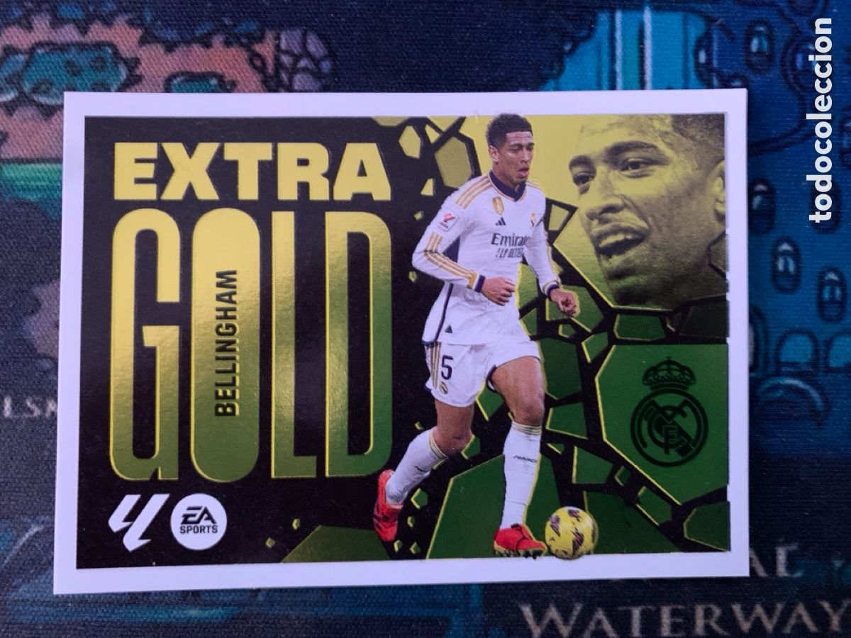 Cromos de F&uacute;tbol: BELLIGHAM EXTRA GOLD Ediciones Este Liga 2024-25