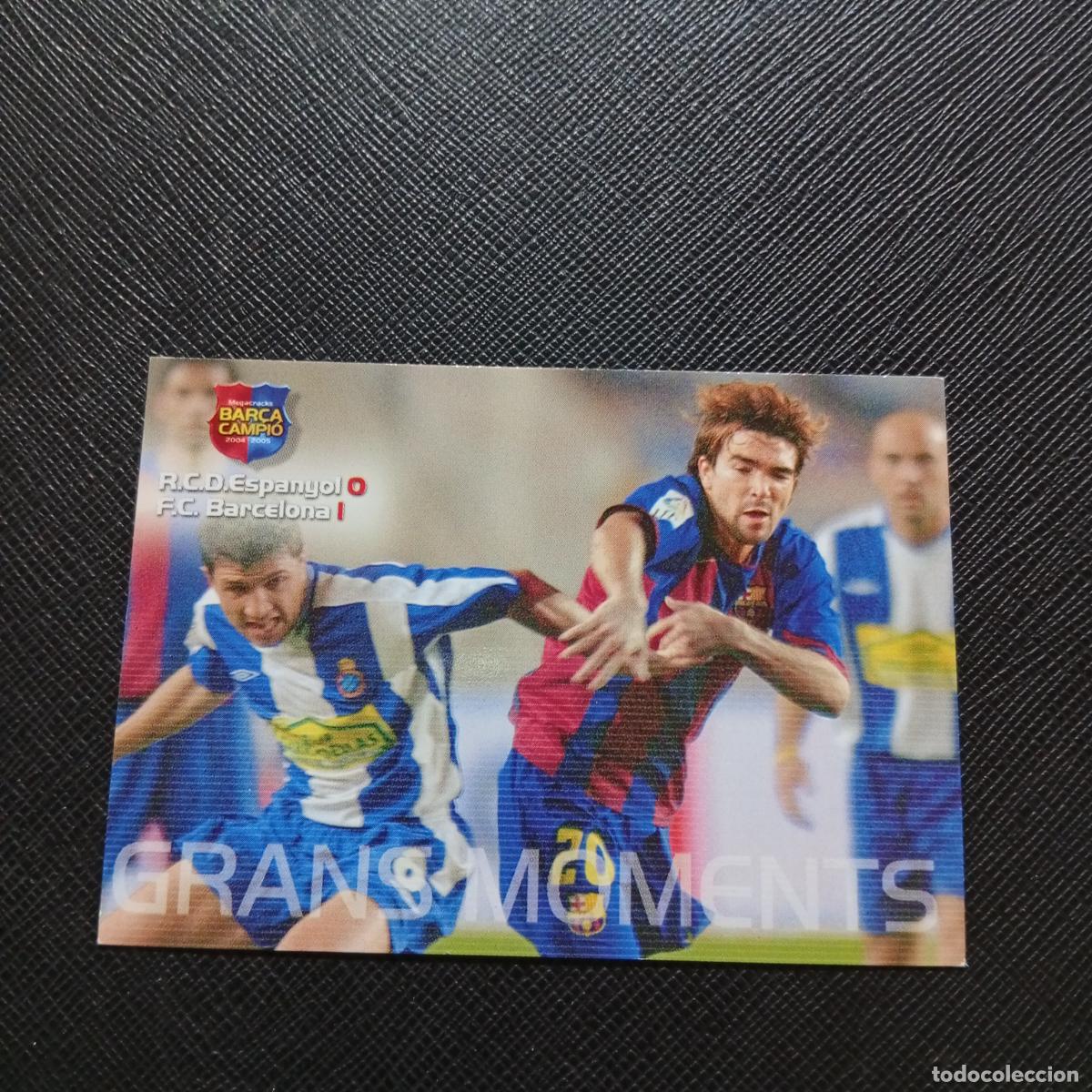 Cartes &agrave; collectionner de Football: 109 BARCELONA PANINI MEGACRACKS CAMPIO BARCA 04 05 FUTBOL 2004 2005 - A111 PG64