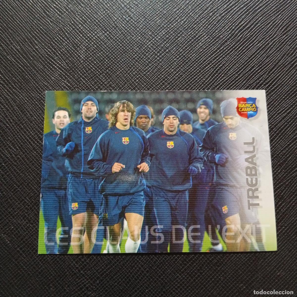 Fu&szlig;ball-Sticker: 107 XAVI PUYOL BARCELONA PANINI MEGACRACKS CAMPIO BARCA 04 05 FUTBOL 2004 2005 - A111 PG82