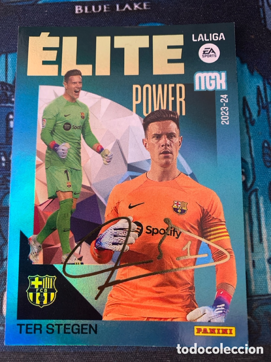 Football Stickers: TER STEGEN ELITE POWER Megacracks 2023-24